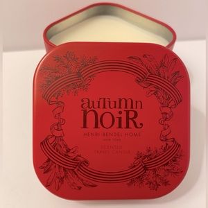 NWT Henri Bendel || Autumn Noir Candle || 4oz Travel Candle Tin